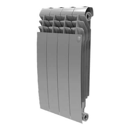 Биметаллический радиатор Royal Thermo BiLiner Silver Satin 500/87 4 секции