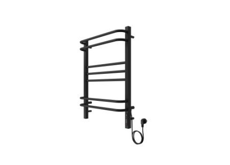 Полотенцесушитель электрический Aquatek Бетта 50x70 П7 черный муар AQ EL KRC0770BL