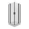 Душевой уголок Triton Тау-Блэк 90x90