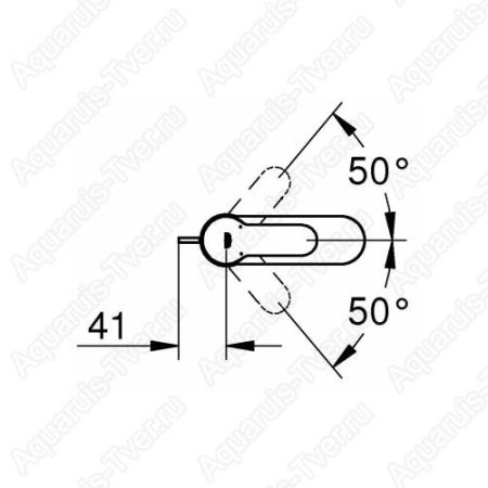 Смеситель Grohe BauEdge для раковины (с донным клапаном) 23758000