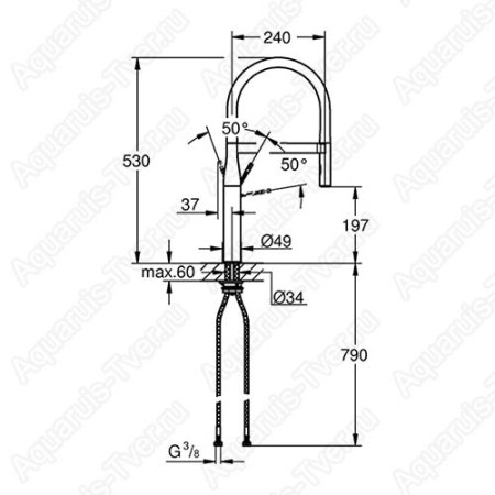 Смеситель для кухни Grohe Essence 30294000
