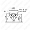 Унитаз подвесной Am.Pm Inspire 2.0 CCC50A1700SC