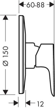 Смеситель Hansgrohe Talis E 71766000