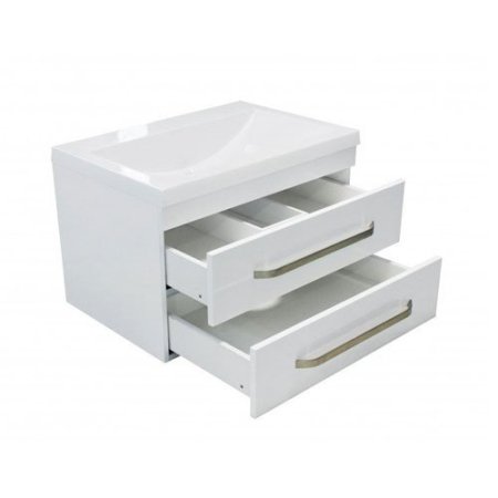 Тумба с раковиной Эстет Monaco 70 подвесная 2 ящика