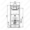 Инсталляция для унитаза Ideal Standard Prosys Frame