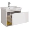 Тумба с раковиной Dreja Eco Perfecto 60 99.0806 белый глянец