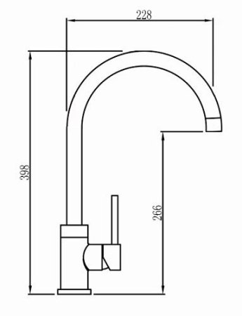 Смеситель для кухни Seaman Eco Glasgow SSN-3025