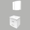 Тумба Comforty Лаура 60-2 00003129351CF с раковиной Quadro-60