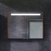 Шкаф-зеркало Am.Pm Sensation 100см с подсветкой M30MCX1001TF