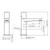 Смеситель для раковины WasserKRAFT Nuthe 9103