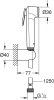 Гигиеническая лейка Grohe Tempesta-F d3,6см 27513001