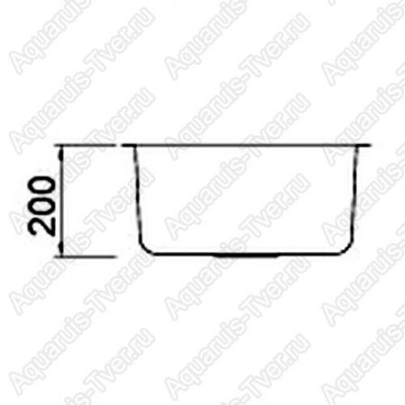 Мойка Seaman Eco Roma SMR-4444A Red Bronze