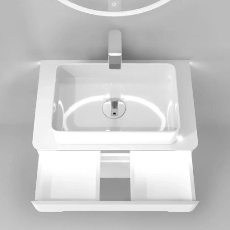 Тумба под раковину Jorno Shine 75 Shi.01.75/P/W