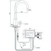 Смеситель для кухни Raiber Sensor RSF88198