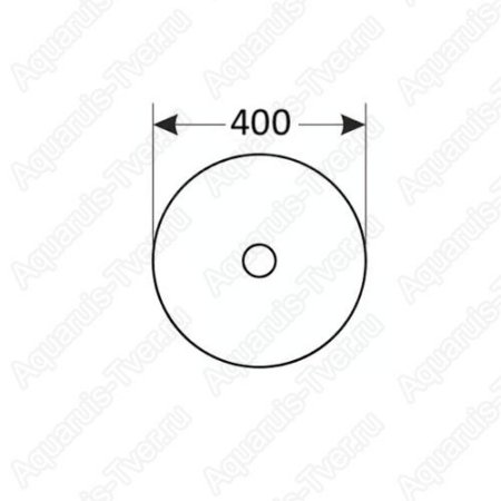 Раковина CeramaLux 40см 5004BW