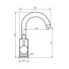Смеситель для раковины Dorff Logic D3002101SS