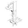 Душевая система AM.PM Inspire 2.0 F0750A400