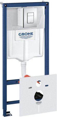 Инсталляция для унитаза Grohe Rapid SET 4 в 1 кнопка Skate Cosmopolitan