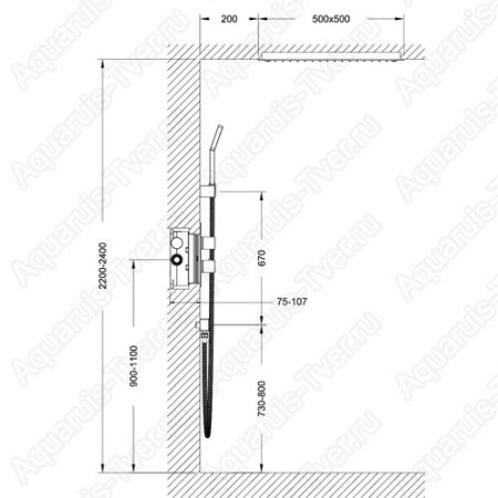 Душевая система Timo Petruma SX-5029/03SM