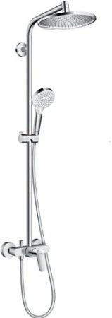 Душевая система Hansgrohe Crometta S 240 1jet Showerpipe Ecosmart 27269000