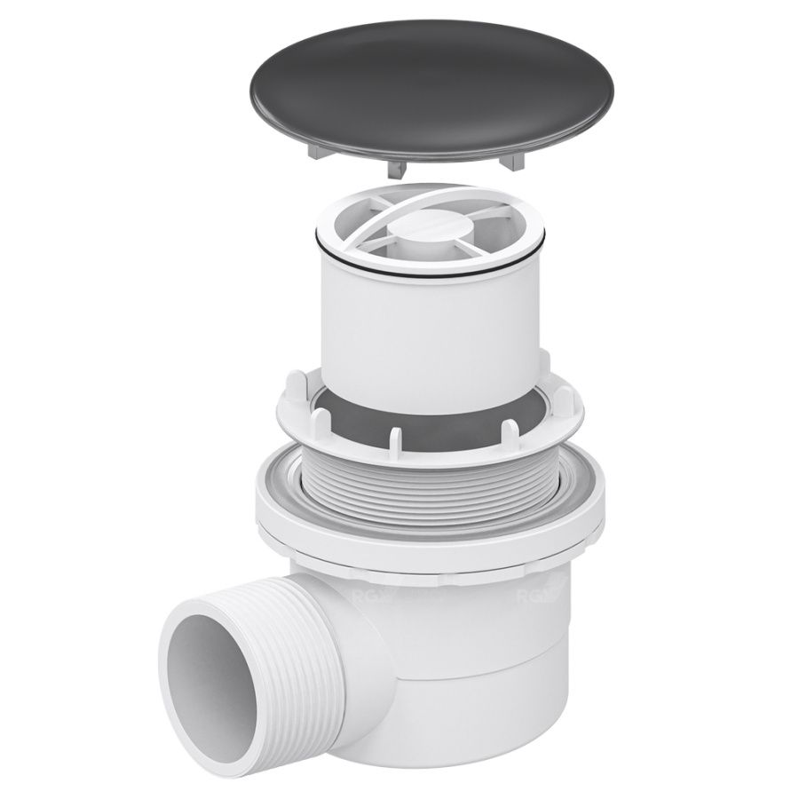 Сифон для душевого поддона RGW Velplex QYD-06 для поддонов B/CL-CR-LUX 18241106-02