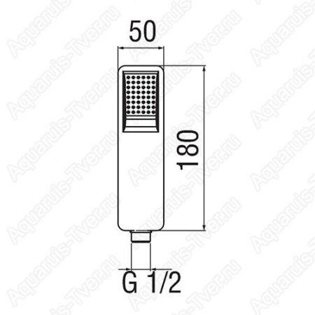 Душевой гарнитур Nobili AD140/53WM