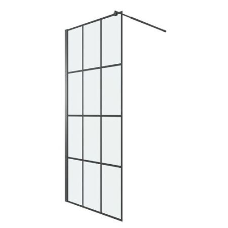 Душевая перегородка Niagara Eco NG-552-70BLACK 70см