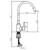 Смеситель для кухни  Dorff Logic D3007622
