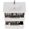 Тумба с раковиной Dreja Prime 90 99.9302 белый глянец