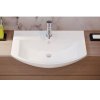 Раковина Sanita Luxe Best 74.5см WB.FN/Best/75-C/WHT.G/S1