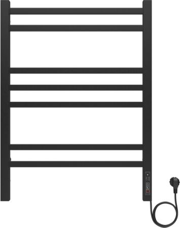 Полотенцесушитель электрический Aquatek Альтаир 50x70 П7 черный муар AQ EL KP0770BL