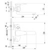 Смеситель для ванны Lemark Status LM4414C