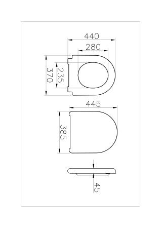 Крышка-сиденье Vitra Liquid с микролифтом 137-003R009