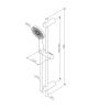 Душевой гарнитур Am.Pm X-Joy 70см F0185A000