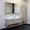 Тумба Comforty Порто-120-2 00-00008910CF с раковинами Comforty-9110