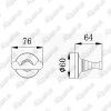 Крючок двойной Rush Corsica CO42220