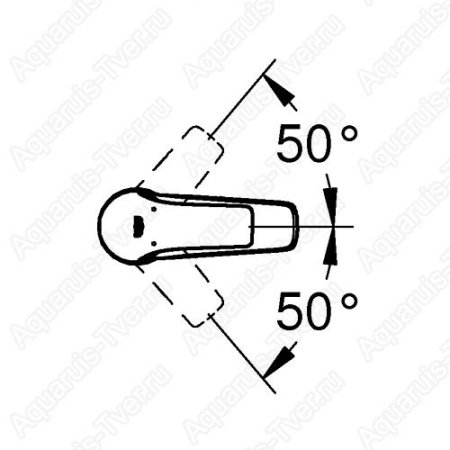 Смеситель для раковины Grohe BauCurve 32848000
