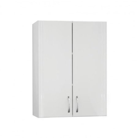 Шкаф двухстворчатый Style Line 60см белый глянец