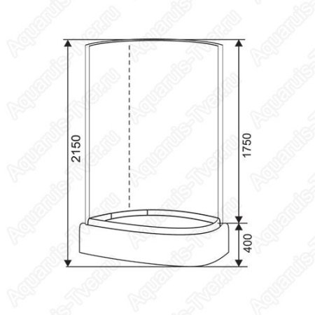 Душевая кабина Style S-09G 120x80 (L)