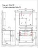 Тумба с раковиной Jorno Slide 75 Sli.01.75/P/A