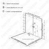 Душевая кабина Orans SR-89105S (L) 120x90 с парогенератором