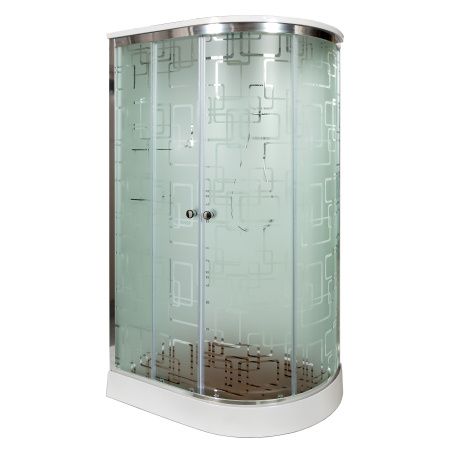 Душевая кабина DTO EM1511L 110х80 (L) EM1511LGM+EL