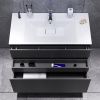 Тумба с раковиной Inspire V2.0 100 графит матовый M50AFHX1003GM