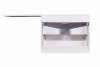 Тумба Style Line Даллас 140 (L) с раковиной Estet СС-00002337+СС-00002220