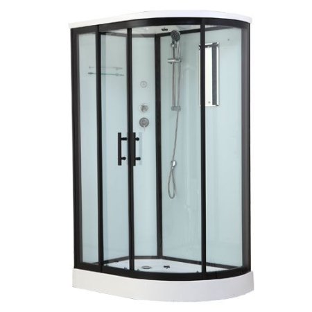 Душевая кабина Timo T-6602 Black 120x85 (L)