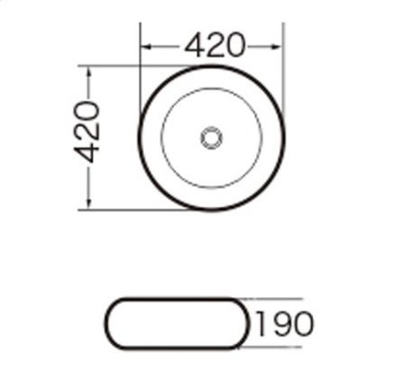 Раковина Grossman Cosmo 42см GR-3010