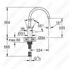 Смеситель для кухни Grohe Eurosmart Cosmopolitan 32843002