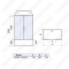 Душевая кабина WeltWasser Emmer 170/85/55-2