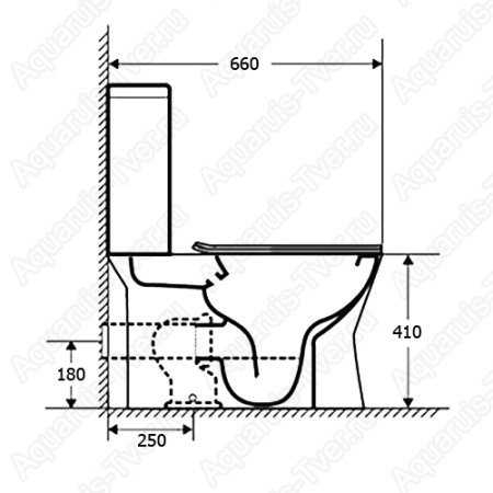 Унитаз-компакт Cerutti Nivolet CT8457 без смывного обода с микролифтом