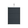 Тумба с раковиной Am.Pm Gem S 60 графит матовый M91FSX0602GM